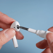 ausiniu valymas - Hurtel AirPods Cleaning Kit White - 6 nuotrauka