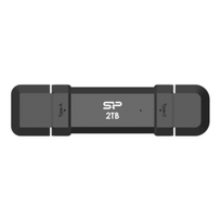 external ssd - Silicon Power DS72 | 1000GB | USB Type-A and USB Type-C 3.2 Gen 2 | Gold | SP001TBUC3S72VPG - 1 nuotrauka