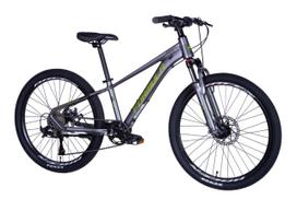 Vaikiškas dviratis Formula ZEPHYR 3.0 DD, pilkas (Gray/Green), 12"/24"