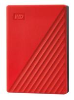 HDD External WD My Passport (6TB, USB 3.2) Red | WDBR9S0060BRD-WESN