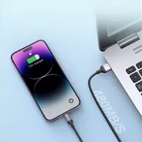 lightning to usb a cable - Joyroom S-UL012A10B USB to Lightning 1.2 m Black - 13 nuotrauka