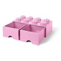 lego deze room - Room Copenhagen LEGO Brick Drawer 8 rosa (rožinė) - 2 nuotrauka