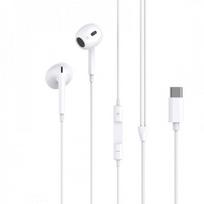 ausines usb c - XO EP74 White (Baltos) - 1 nuotrauka
