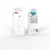 ausines usb c - XO EP74 White (Baltos) - 4 nuotrauka