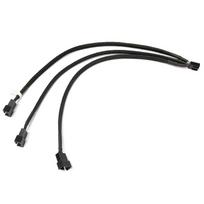 Watercool Y-Splitter 3-Fan PWM 30cm Juodas (Black)