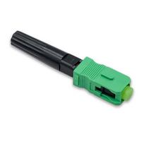 sc optinis kabelis - Qoltec 54498 SC/APC optinio pluošto jungiklis, Singlemode, 0.9mm, 10 vnt. - 1 nuotrauka