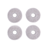 plaunamas siurblys - Ecovacs | Washable Improved Mopping Pads for OZMO Turbo Mopping Systems of X1 OMNI/X1 TURBO/T10 TURBO/ T20 OMNI/X2 OMNI | D-WP04-0012 | 4 pc(s) - 1 nuotrauka