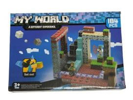 LEGO Minecraft Stiliaus magnetiniai blokeliai 184 vnt.