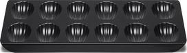Patisse Kepimo forma madlenoms TWM_414434, 40 cm, Juodas (Black)