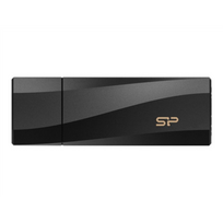 usb flash drive 3.2 - Silicon Power | USB Flash Drive | Blaze Series B07 | 32GB | Type-A USB 3.2 Gen 1 | Black | SP032GBUF3B07V1K - 1 nuotrauka