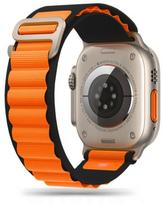 Tech-Protect watch strap Nylon Pro Apple Watch 42/44/45/49mm, black/orange | 9490713930250