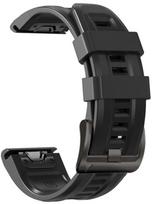 Tech-Protect watch strap IconBand Garmin fenix 3/5X/3HR/5X Plus/6X/6X Pro/7X, black | 9589046921568
