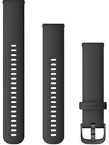 Garmin watch strap Quick Release 20mm, black/slate | 010-12932-11