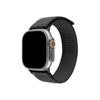 Fixed | Sporty Strap for Apple Watch Ultra 49mm | 160-210 mm | Dark gray | Nylon | FIXNST2-1029-GR