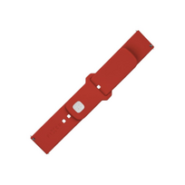 Fixed | Sporty Strap Set with Quick Release 22mm for Smartwatch | 160-235 mm | Red | Silicone | FIXSST2-22MM-RD