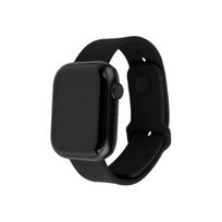 laikrodziu rinkinys - Fixed | Sporty Strap Set for Apple Watch 42/44/45mm | 170-235 mm | Black | Silicone | FIXSST2-434-BK - 1 nuotrauka