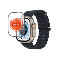apple ultra 2 - Fixed | Armor Tempered Glass for Apple Watch Ultra 49mm/Ultra 2 49mm | Black | FIXGAW-1029 - 1 nuotrauka