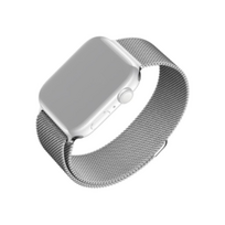 apple watch apyrankes 41mm - Fixed | Mesh Strap for Apple Watch 38/40/41mm | Silver | FIXMEST-436-SL - 1 nuotrauka