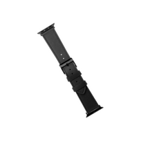 apple watch dirzelis - Fixed | Strap for Apple Watch 42/44/45/46/49mm | Black | Leather | FIXLST-434-BK - 1 nuotrauka