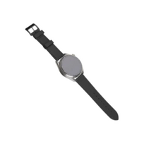 quick release 20mm - Fixed | Leather Strap with Quick Release 20mm for Smartwatch | Black | FIXLST-20MM-BK - 1 nuotrauka