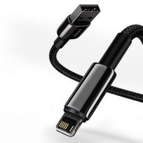 usb lightning laidas baseus - Baseus CALWJ-A01 Tungsten Gold Black - 7 nuotrauka