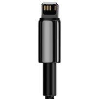 usb lightning laidas baseus - Baseus CALWJ-A01 Tungsten Gold Black - 12 nuotrauka