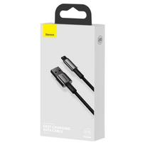 usb lightning laidas baseus - Baseus CALWJ-A01 Tungsten Gold Black - 14 nuotrauka