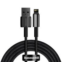 usb lightning laidas baseus - Baseus CALWJ-A01 Tungsten Gold Black - 18 nuotrauka