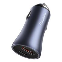 baseus 5a usb c - Baseus TZCCJD-0G Golden Contactor Dual Quick Charger USB-A/ USB-C 40W - 15 nuotrauka
