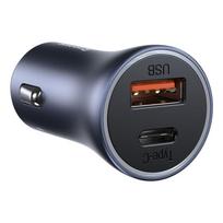 baseus 5a usb c - Baseus TZCCJD-0G Golden Contactor Dual Quick Charger USB-A/ USB-C 40W - 18 nuotrauka