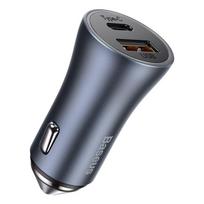 baseus 5a usb c - Baseus TZCCJD-0G Golden Contactor Dual Quick Charger USB-A/ USB-C 40W - 19 nuotrauka