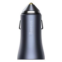 baseus 5a usb c - Baseus TZCCJD-0G Golden Contactor Dual Quick Charger USB-A/ USB-C 40W - 20 nuotrauka