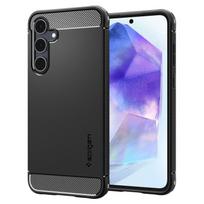 a55 spigen - Spigen "Rugged Armor Matte A55 5G" Black - 17 nuotrauka