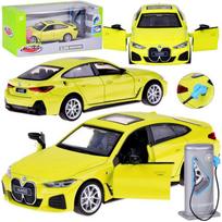Jokomisiada Metalinis automobilis BMW i4 M50 Gran Coupe, geltonas (Yellow) ZA5044