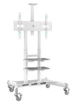 mobilus tv stovas - TV SET ACC MOBILE STAND/50-86"/WHITE TS1881-W ONKRON - 1 nuotrauka