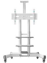 televizoriaus stovas laikiklsi tv stovas - TV SET ACC MOBILE STAND/40-70"/WHITE TS1552-W ONKRON - 1 nuotrauka