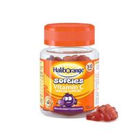 HALIBORANGE VITAMIN C guminukai, juodųjų serbentų skonio, 30 guminukų