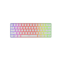 balta klaviatura - Genesis THOR 660 G2 | Gaming keyboard | Wireless/Wired | US | White | 2.4 GHz, Bluetooth, USB | Linear | NKG-1917 - 1 nuotrauka