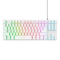 anglys - KEYBOARD USB GXT 833W THADO/TKL ENG WHITE 25894 TRUST - 1 nuotrauka