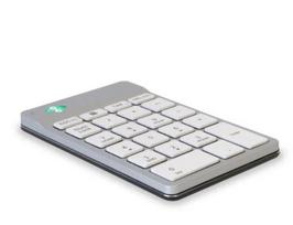 balta klaviatura - KEYBOARD WRL NUMPAD BREAK/WHITE RGOCONMWLWH R-GO TOOLS - 1 nuotrauka