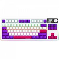 gaming klaviatura - LORGAR KBP70TKLW, Wireless TKL Mechanical Gaming Keyboard Pro, White, EN layout | LRG-KBP70TKLW-WH-US - 1 nuotrauka