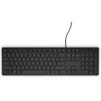 paneriai - Dell | Keyboard | KB216 | Multimedia | Wired | NORD | Black | 580-ADIR - 1 nuotrauka