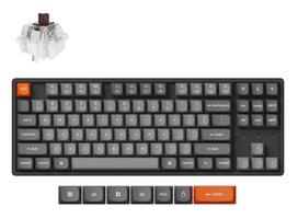 klaviatura 80 - KEYBOARD WRL K8 MAX RGB/BLACK K8M-J3 KEYCHRON - 1 nuotrauka