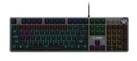 mechanical keyboard red switches - KEYBOARD GAMING BLACK US/FORGE GK310 RED MSI | FORGE GK310 RED US - 1 nuotrauka