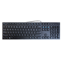 Dell | KB216 | Black | Multimedia | Wired | US | Black | Lithuanian | Numeric keypad | 580-ADHY_LT