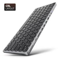 usb c hub 4k 60hz - KEYBOARD   I/O HUB 9IN1/0.6M HMC-KB-CRL AXAGON - 1 nuotrauka