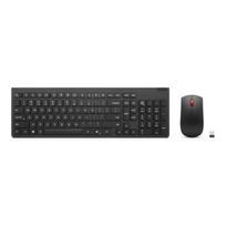 klaviatura cyrillic - Lenovo Essential | Keyboard and Mouse Combo | Wireless | Russian/Cyrillic | Black | 2.4 GHz | 4X31R64481 - 1 nuotrauka