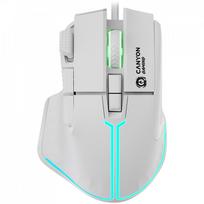 zaidimu pele - CANYON mouse Fortnax GM-636 RGB 9buttons Wired White | CND-SGM636W - 1 nuotrauka