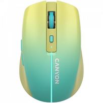 CANYON mouse MW-44  Wireless Charge Yellow Blue | CNS-CMSW44UA