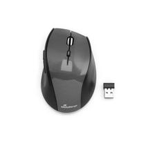 peles - MOUSE USB OPTICAL WRL 5-BUTTON/BLACK MROS207 MEDIARANGE - 1 nuotrauka